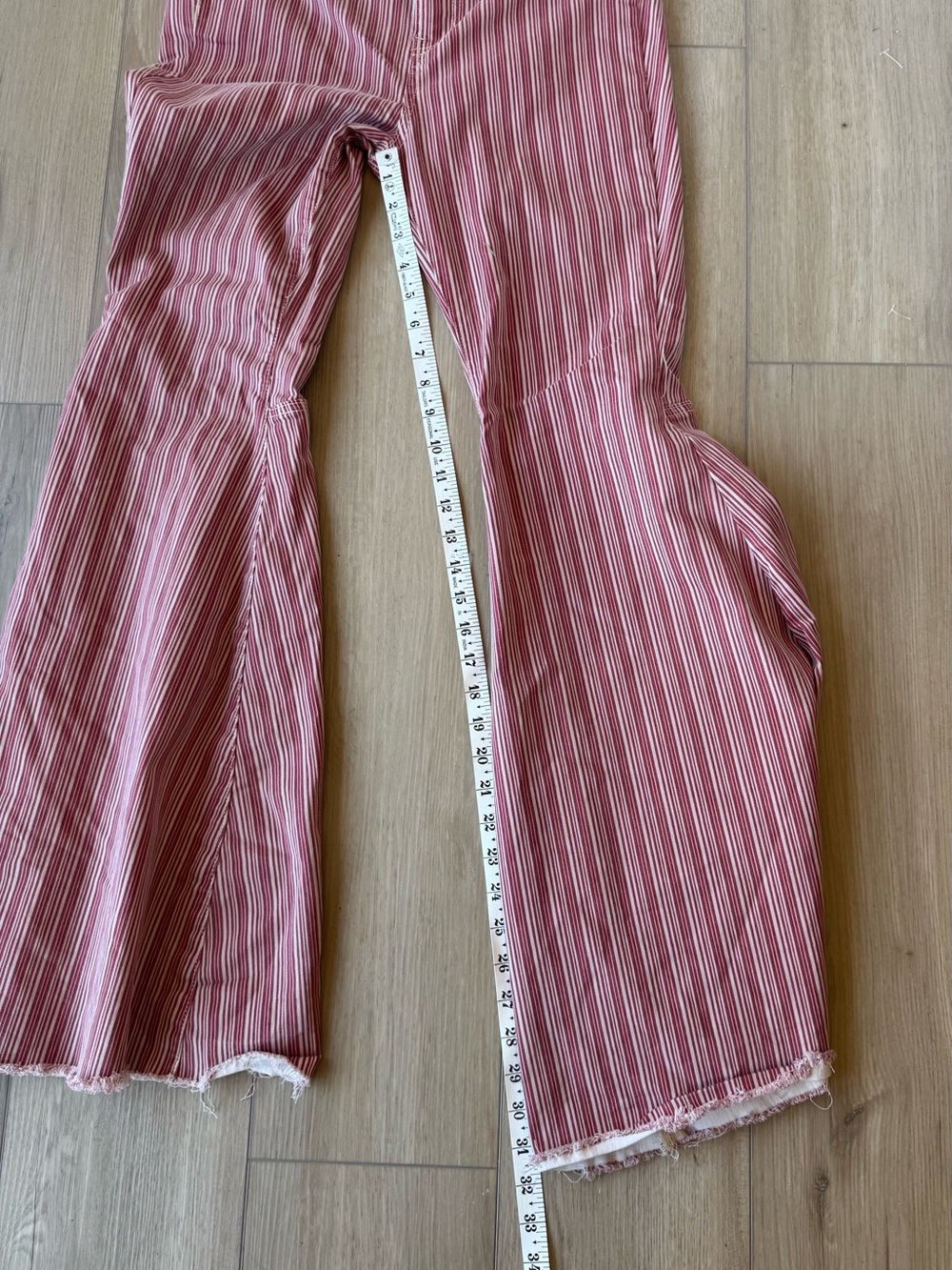 Free People Be Mine Heart Pocket Bell Bottoms 30 - Picture 15 of 15